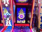 Coin operated crazy dream ball rolling redemption game machine for game center