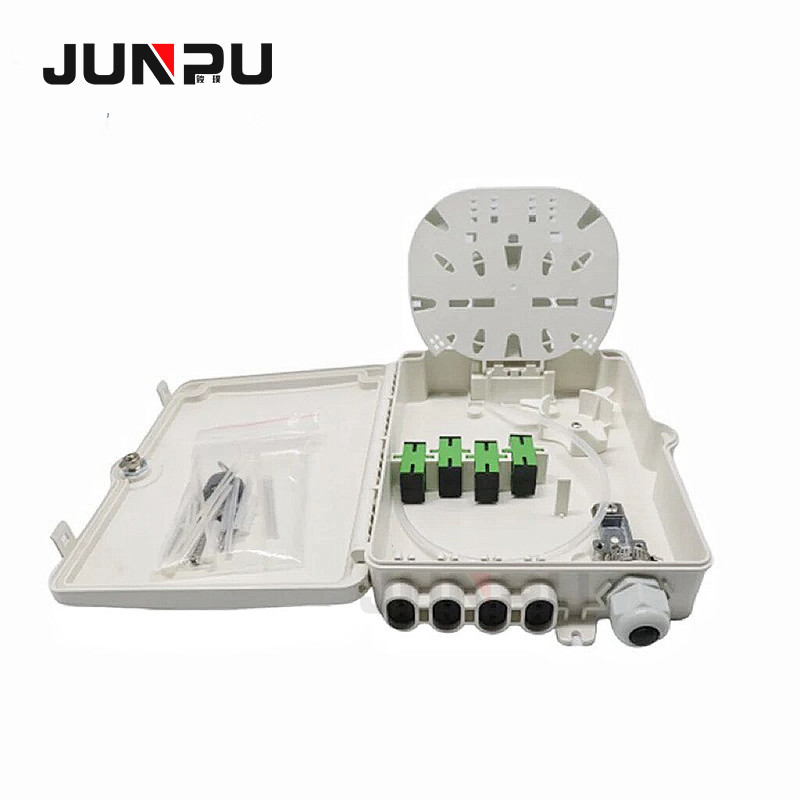 China Factory FTTH 4 Core Fiber Optic Distribution Termination IP65 Box