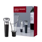 Promotion Gift Oem Odm Wine Stopper And Pourer Food Grade Plastic Silicone