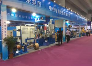 China Electrical Cable Plastic Wire Winding Machine Cutting Extrusion Wire Bunching Machine factory