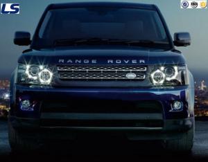 China LED Angel Eyes HID Head Lamps Lights for Range Rover Sport 2010-2012 factory