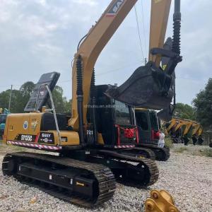 China Chinese Excavator Sany 135 Used Sany Excavator 13 Ton Cummins Engine Yellow factory