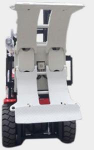 Long Reach Paper Roll Forklift Clamp Attachment