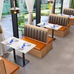 Cassette Hotel Restaurant Furniture Sofa Modern Contemporary Banquette Seating