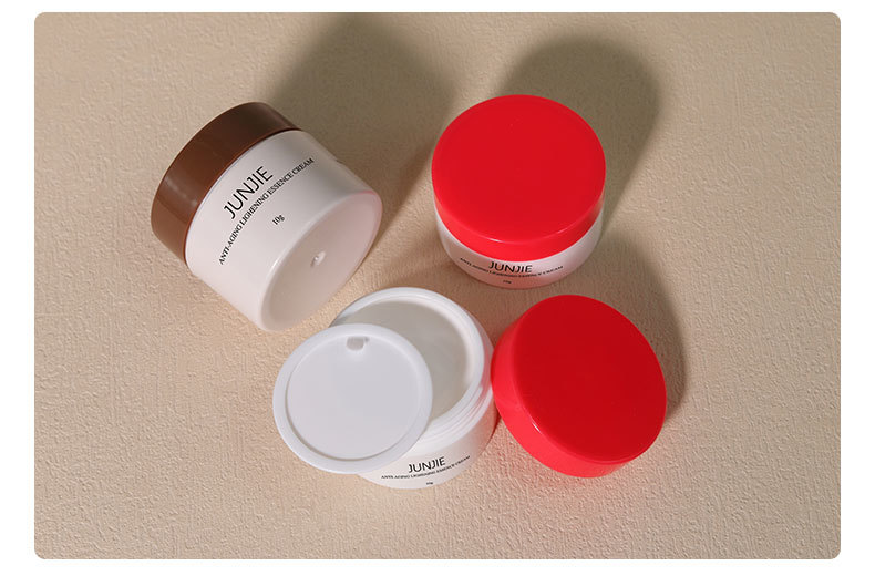 Luxury 10g PP Cream Jar High Quality Empty Mini Plastic Eye Cream Container Screw Top for Skincare Set Hot Cosmetic