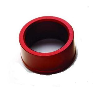 China Aluminum wheel spacer with red anodized finish, Custom Car and Truck Accessories parts factory