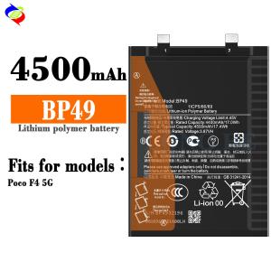China Stock BP49 Battery for Xiaomi Mi POCO F4 5G High Capacity and Stable Performance factory