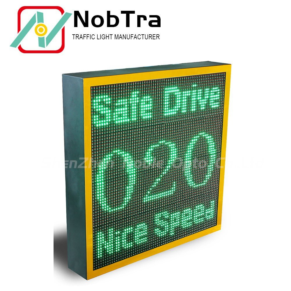 Solar Powered Radar Speed Signs With OEM