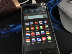 Multilingual Conversation Global Translator With Electronic Dictionary Dark Grey Color