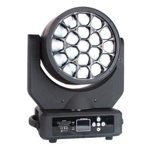 China 19x12w RGBW 4in1 Hawkeye Small Bee Eyes LED Moving Head Beam Light factory