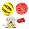 Buy cheap Red Rubber Interactive Pet Ball Pet Chew Toys 6cm 7cm Unbreakable Dog Ball from wholesalers