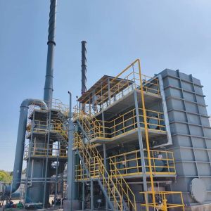 Precise Temperature Control DTO Direct Fired Thermal Oxidizer Compact Structure