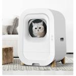 Self Cleaning Cat Litter Box With Hidden Drawer And Wifi Connectivity