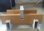 Suspended Commercial Metal Baffle Ceiling Panel Pre - Paint Coating / Powder