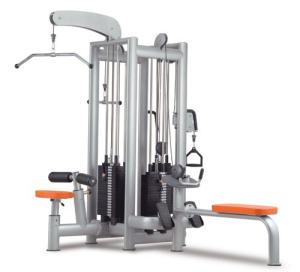 China Commercial Gym Equipment Adjustable Pulley 4-Station Strength Training Cable Crossover factory