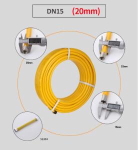 China Outer Dia 20mm Cooker Gas Hose , S30408 High Pressure Gas Pipes factory