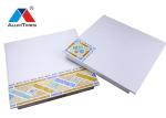 Water Proof Artistic House Interior Ceiling Tiles Suspended Type Flower Design
