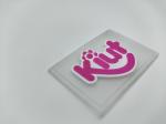 Transparent Logo Label Stickers Decorational OEM Supported