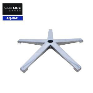 China Modern Style Home Office Swivel Chair Base 700mm Silver Customized Color factory
