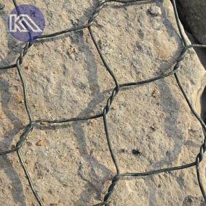 China Gabion Flexible Mesh Anti Clogging Rock Wall Metal Cage For Stones Drainage Canal Reinforcement factory