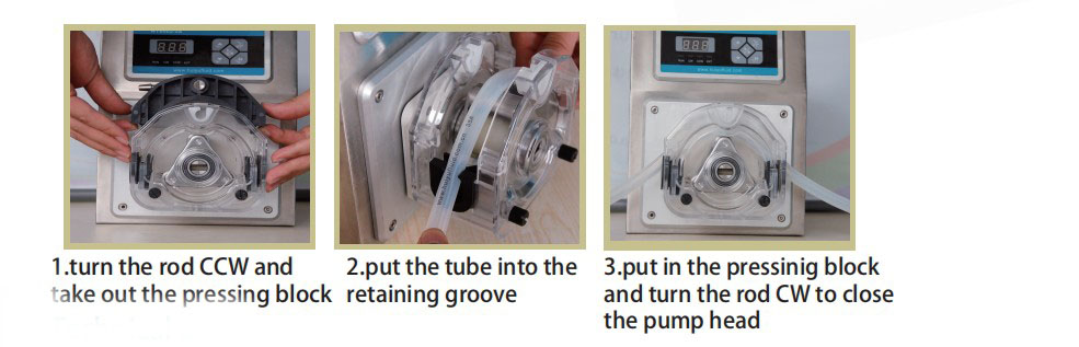 rotor assembly of KZ25 peristaltic pump