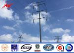 Power Tubular Steel Structure Electrical Transmission Poles 33kv Line Array