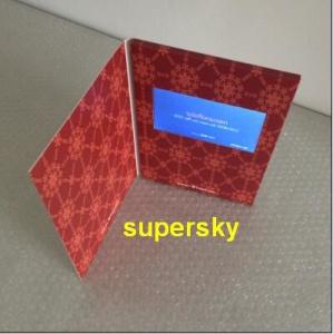 China Widely Used Lcd Video Post Card Fully Customized Valentine'S Day Gift factory