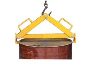 China DL500B Self-adjusting Plastic or Fiber Cardboard Drum Oil Drum Lifter Load Capacity 500Kg factory