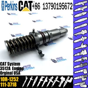 China Cat 3616 3612 3608 Engine Excavator Common Rail Fuel Injector 224-9090 2249090 10R1252 10R-1252 for engine caterpillar 3 on sale