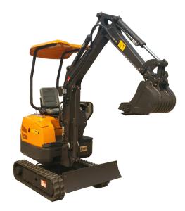 China Small Rubber Crawler Excavator With Yanmar Engine For Vegetable Greenhouse factory