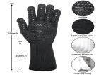 Customized Logo Heat Resistant Safety Gloves 7 / 10 Gauge Seamless Double Layer