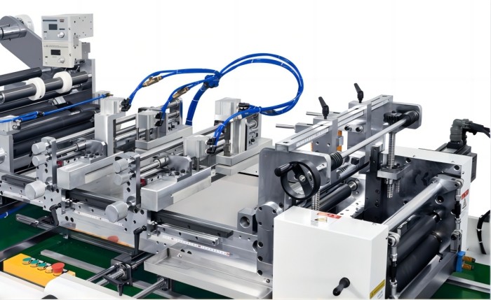 50*50mm Window Patching Machine 0.1 - 0.3mm Film Sheet Thickness