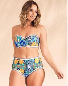 China Frida Underwired Bandeau Bikini Top D-GG cup factory