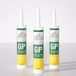 China Mold Resistant GP Silicone Sealant High Flexibility Acetic Silicone Sealant factory