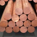 ASTM 99.95% Pure Copper Steel Bar Rod Scrap Mill Finish