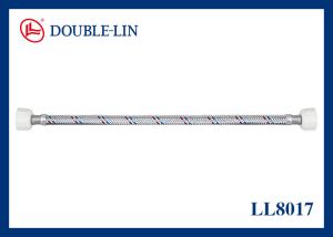China Female X Female Plastic Nut Stainless Steel Braided Hose factory
