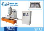Stainless Steel Kitchen Sink Seam Welder , Automatic Resistance Straight Seam