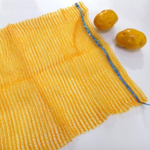50x80 Pe Raschel Leno Mesh Bag For Potato for Fruit Transportation and