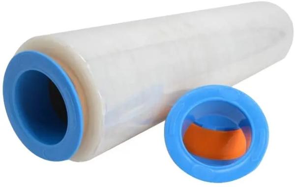 Blue Color Lightweight Hand Savers Plastic Dispenser For 3" Core Hand Stretch