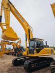 Used Komatsu Excavator PC350 with 114x135mm Cylinder Bore Stroke and 1950rpm