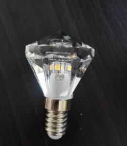 China 3W New design LED Crystal Candle Light K5 crystal housing 110V E14 80RA high lumen factory