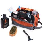 Zippered Unisex Nylon Travel Toiletry Organizer