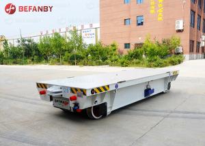 China Factory Motorized Flatbed Battery Transfer Trolley factory