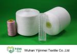 100% spun polyester sewing thread , Knitting / weaving strong polyester thread