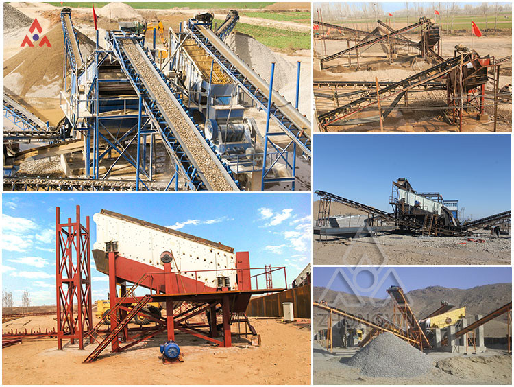 Mineral Processing Plant Good Performance Circular Sand Vibrating Screen