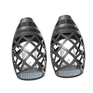 China Dancing Flame Landscape USB Rechargeable Solar Speaker Light IP65 With Solar Speaker factory