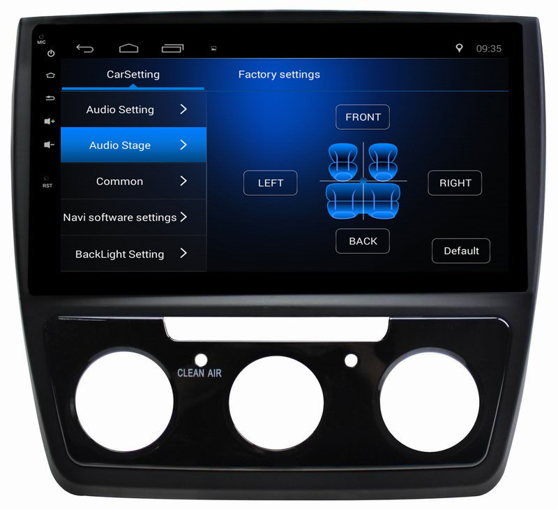 Ouchuangbo car gps head unit audio android 8.1 for Skoda Yeti 2016 support USB SWC wifi AUX radio stereo