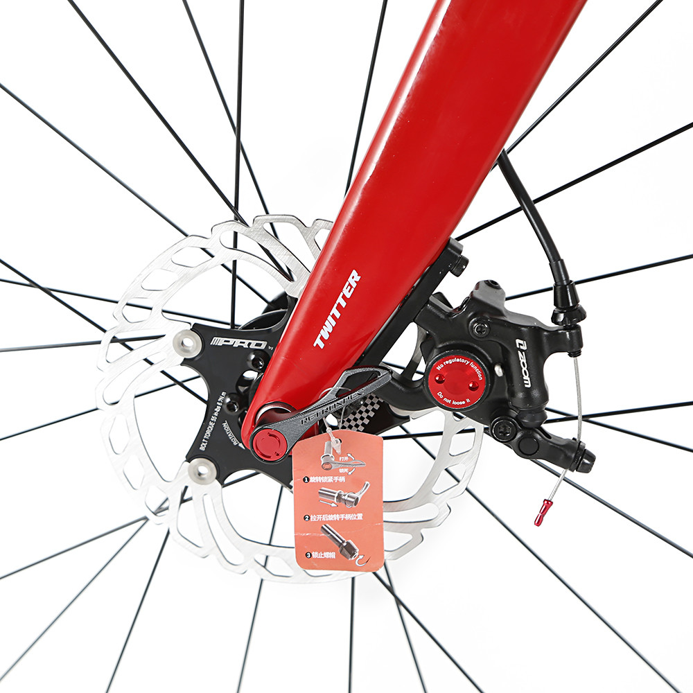 RETROSPEC 24 Speed Road Bike , Twitter Carbon Gravel Bike With CE Approval