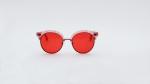 Colorful acetate Sunglasses Round fashion Ladies outdoor Eyewear Daily Driving