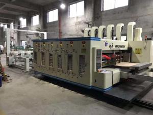 China Semi Automatic Corrugated Box Making Machine flexo Printing Slotting Machine factory